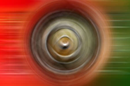 Abstract background of spin motion blurの写真素材