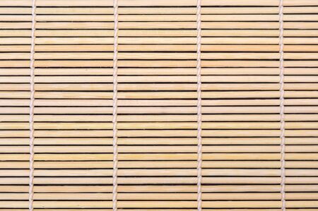 Sushi Maki Rolling Bamboo Mat Textureの写真素材