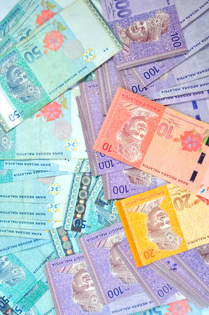 Malaysia Ringgit Note Background