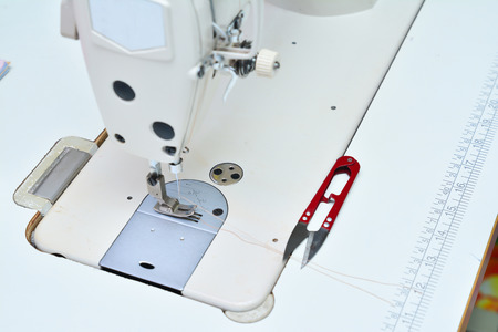 Platform of the sewing machine needle and pad