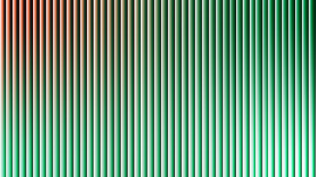 Green and red striped background. Vector illustration. Gradient colors.