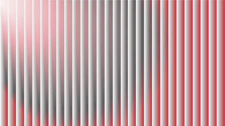 Red and white striped background. Vector illustration. Vertical lines pattern.の写真素材