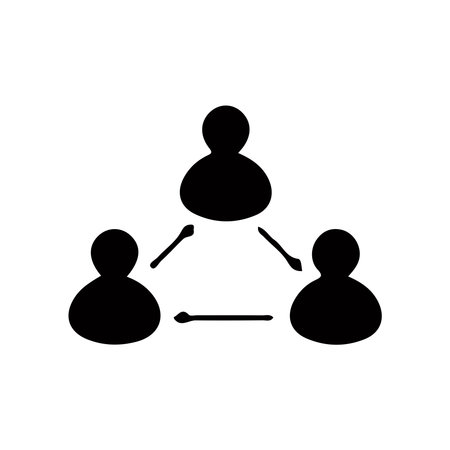 Social network icon, vector illustration. Flat design style eps 10のイラスト素材