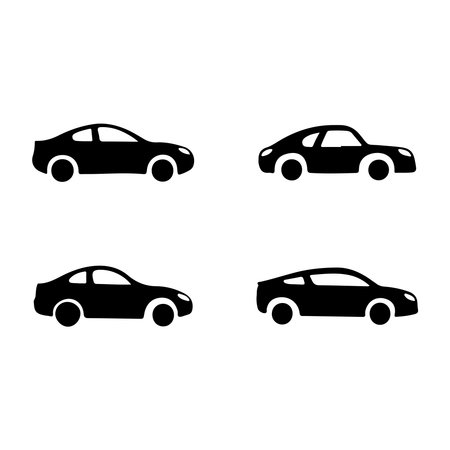 Car Icon Vector. Car Icon Object, Car Icon Image - Vectorのイラスト素材