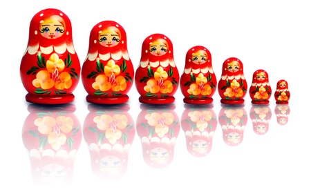 Gallery of Russian nested dollsの写真素材