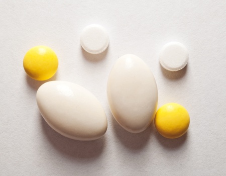 Different type of pillsの写真素材