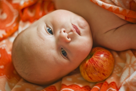 Autumn's babyの写真素材