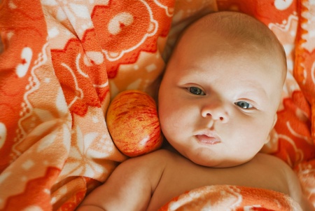 Autumn's babyの写真素材