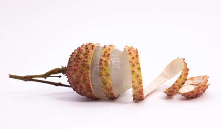 Beet also known as beetroot slices isolated on white background.の写真素材