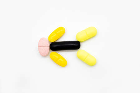 pills design isolate on white background