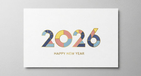 Happy New Year 2016 greeting card, banner, poster, flyer.の素材