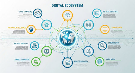 DIGITAL RESEARCH AND WEBINAR CONCEPTの素材