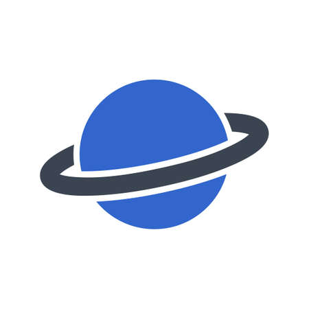 Global network Icon, vector imageのイラスト素材