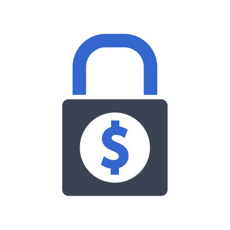 Secure payment icon, vector imageのイラスト素材