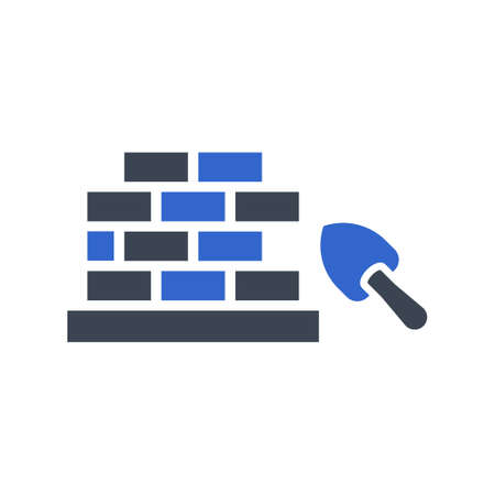 Building Construction Iconのイラスト素材