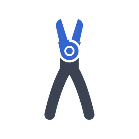 Pliers cutter tools iconのイラスト素材