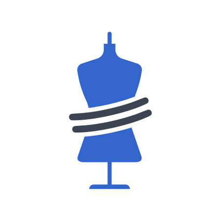 Tailor guide Icon, vector imageのイラスト素材