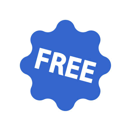 Free Label Icon, vector imageのイラスト素材
