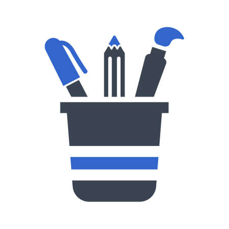 Pen box iconのイラスト素材