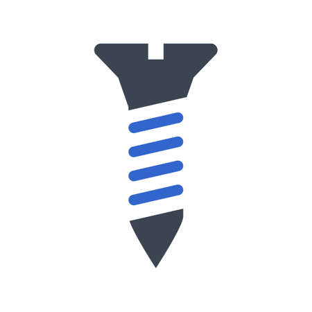 Screw, bolt iconのイラスト素材
