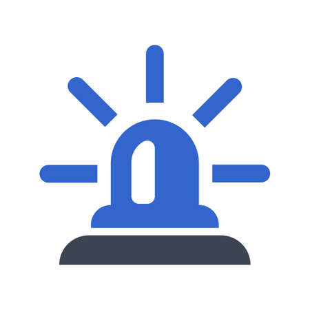 Emergency Siren Iconのイラスト素材
