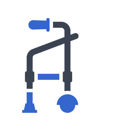 Walker disable iconのイラスト素材