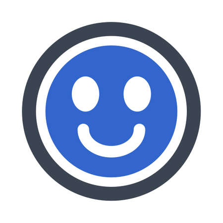 Positive reaction iconのイラスト素材