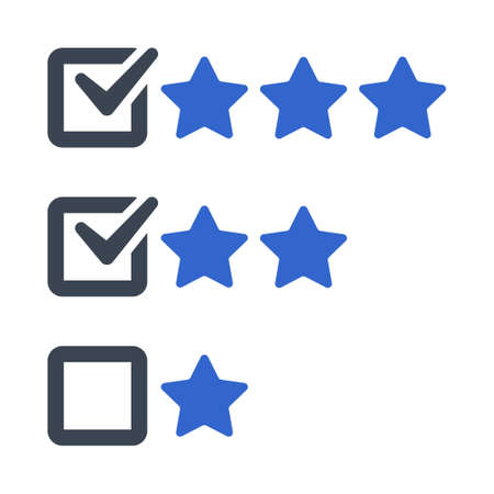 Customer Review Iconのイラスト素材