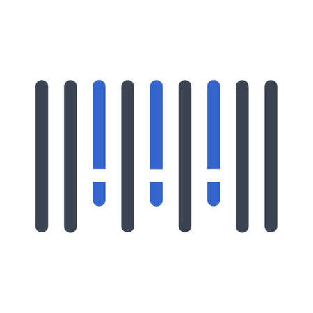 Bar code iconのイラスト素材