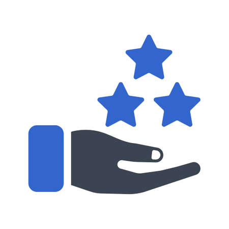 Rating star icon