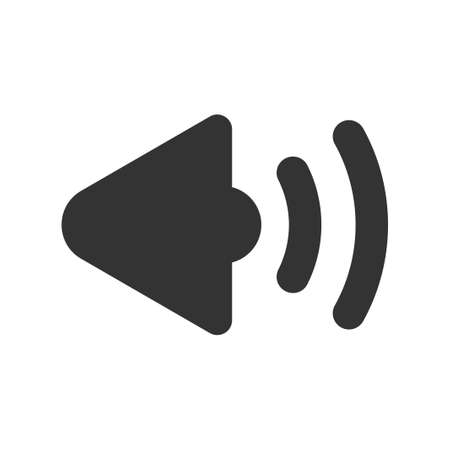 Sound Volume Icon, vector imageのイラスト素材