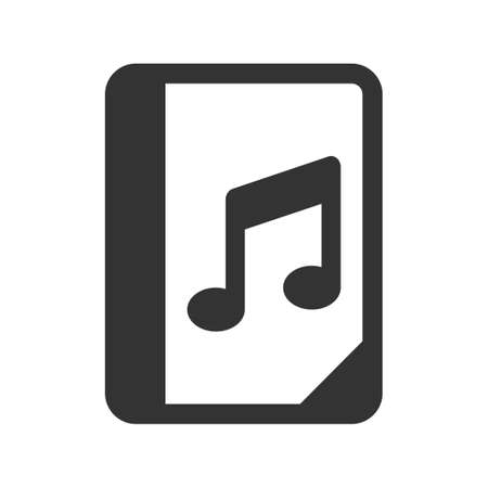 Music Album Icon, vector imageのイラスト素材