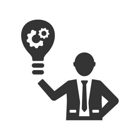 Brainstorming, Idea Icon, vector imageのイラスト素材