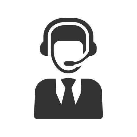 Customer support iconのイラスト素材