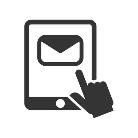 Mail inbox icon, vector imageのイラスト素材
