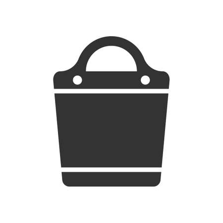 Shopping bag icon, vector imageのイラスト素材