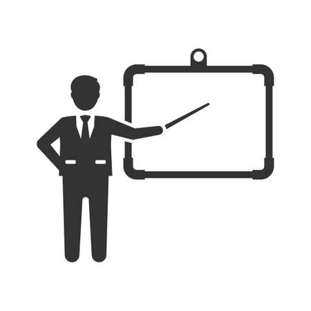 Training lecture iconのイラスト素材