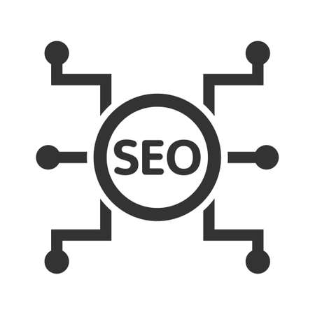 SEO Marketing Iconのイラスト素材