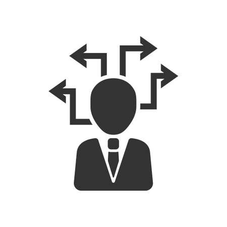 Solution, strategy icon, vector imageのイラスト素材