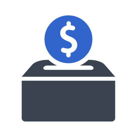 Money Donation Iconのイラスト素材