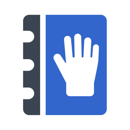 Oath Honesty Book iconのイラスト素材