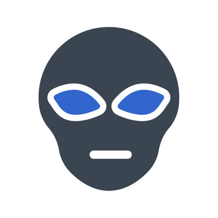 Alien iconのイラスト素材