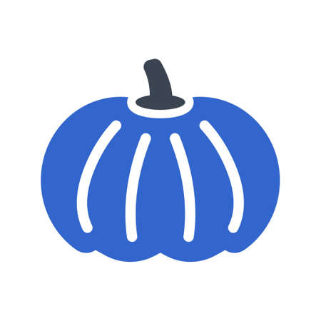 Pumpkin vegetable iconのイラスト素材
