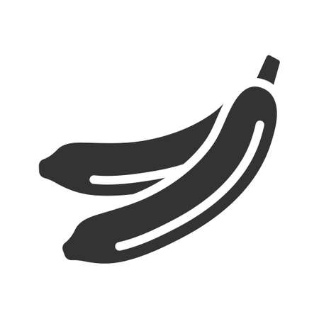 Banana fruit iconのイラスト素材