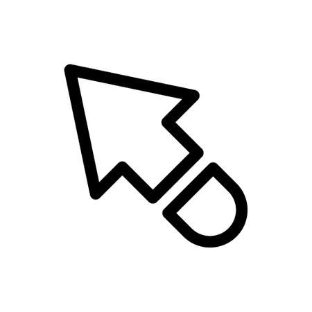Up left arrow iconのイラスト素材