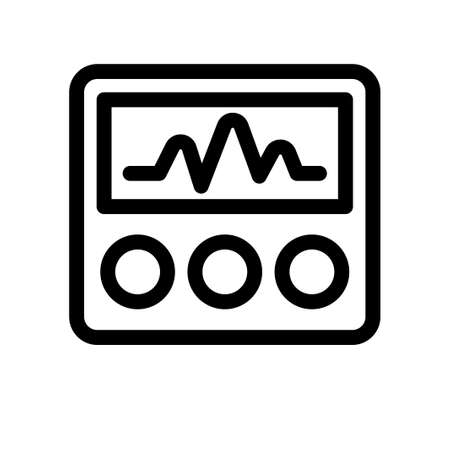 Music player iconのイラスト素材