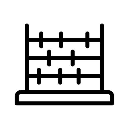 Abacus, education iconのイラスト素材