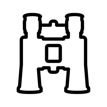 Binocular, Vision iconのイラスト素材