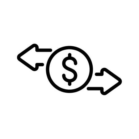 Money transaction iconのイラスト素材