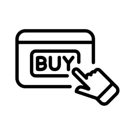Online Buy Iconのイラスト素材